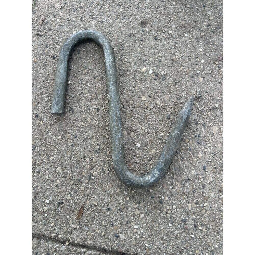 Vintage 9 Inch Meat S Hook Heavy Duty Steel Butcher Hooks for Hanging Beef